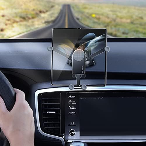 Premium Aluminum Z Fold 4 Car Mount: Dual-Mode Dashboard & Windshield Holder for Samsung Galaxy Z Fold Series and i Phone 16/15 Pro Max – Unmatched Stability & Hands-Free Convenience