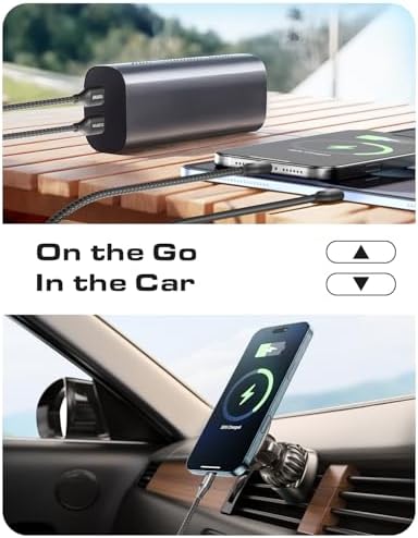 CLEEFUN 10 ft USB C to USB C Cable 100 W – High-Speed Charging 2-Pack for i Phone 16/15 Pro Max, Galaxy S25/S24/S23, Mac Book, i Pad & USB-C Devices – Enhanced Durability & Flexibility for Seamless Power Delivery and Data Transfer