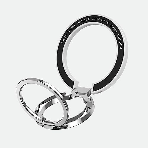 Innovative Magnetic Phone Ring Holder – Versatile 360° Rotation with Dual-Axis 90° Foldable Kickstand, Strong Magnetic Grip, Residue-Free Removal, Perfectly Compatible with i Phone 16 Pro Max, 15, 14, 13, 12 & Mag Safe Accessories (Chic Purple) – Elevate Your Mobile Experience with Style and Functionality