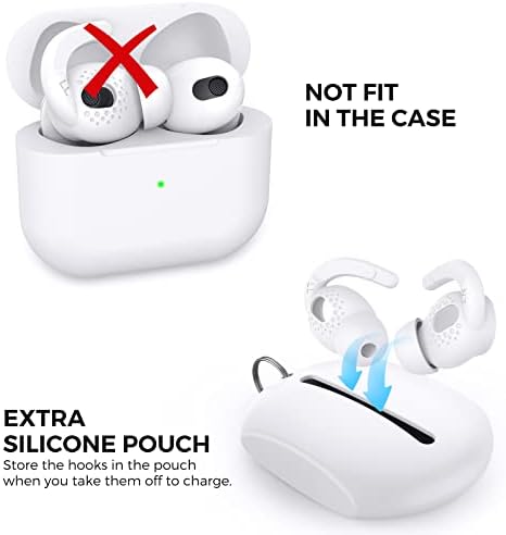 Aha Style Premium Silicone Ear Tips for Air Pods 3 (2021) – 3 Pairs in Large, Medium, and Small Sizes for Maximum Comfort and Noise Isolation – Ideal Apple Air Pods Accessories for Audiophiles Seeking Superior Sound Quality and Enhanced Listening Experience
