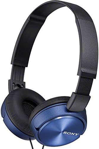Sony MDR-ZX310 AP ZX Series Ultra-Light Wired On-Ear Headphones – Featherweight Comfort, Crystal-Clear Audio, and Integrated Microphone for Seamless Connectivity and Stylish Portability