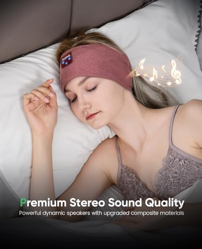 Perytong Wireless Bluetooth Sports Headband Headphones – Ultimate Comfort & Crystal-Clear Sound for Sleep, Yoga & Jogging – Perfect for Insomnia Relief, Meditation, and Easy Device Pairing