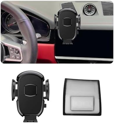 Car Phone Holder Fits for Porsche[Only Fits for 2010-2015 Porsche Cayenne], Car Cell Phone Mount Navigation Bracket Snugly fit Air Vent,4.7-7 inches Phones,360 Degree Rotation,Easy to Install – Enhanced Compatibility and Speed