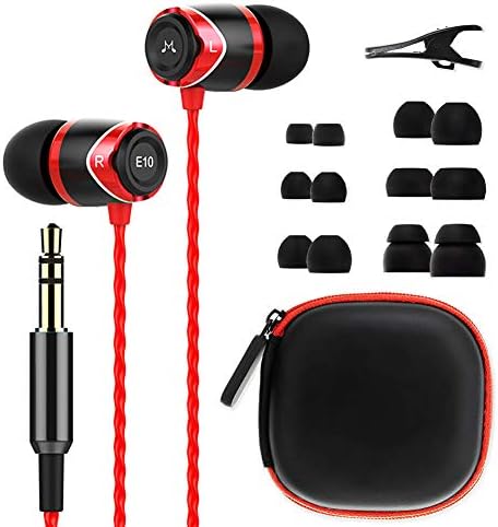 Sound MAGIC E10 Wired Earphones: High-Fidelity Stereo Earbuds with Noise Isolation and Powerful Bass – Tangle-Free Comfort in Sleek Gunmetal Finish for Ultimate Audio Experience
