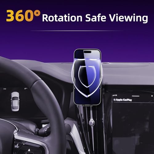 Transform Your Volvo S60 (2020-2024) with the Premium 360-Degree Adjustable Car Phone Holder – Secure Mount for 4-7 Inch Smartphones, Effortless Hands-Free Navigation, Quick Tool-Free Setup, and Superior Durability for Active Lifestyles