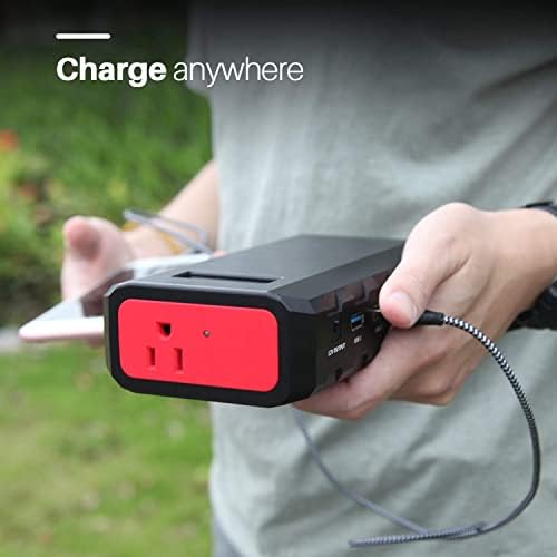 High-Capacity Sin Keu Power Bank 24000 m Ah with 110 V AC Outlet – Ultimate Portable Charger for Laptops, Smartphones, and Emergency Power Needs – Fast Charging Solution for i Phone 15 and More, Ideal for Outdoor Adventures and Home Office Use