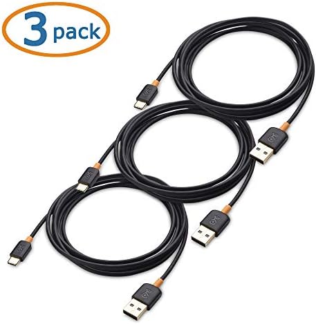 Cable Matters 3-Pack USB to USB C Charging Cables – 3.3 ft Fast Charging Solution for i Phone 16/15, Samsung Galaxy S23 Ultra, Google Pixel 7 a & More – Enhanced Durability, Universal Compatibility & Sleek Design for Optimal Performance