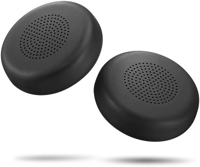 Lenovo Wireless Vo IP Headset Replacement Earcups – Premium Comfort Memory Foam Design with Noise Isolation for Gaming & Professional Use, Effortlessly Upgrade Your Headset Compatibility for Enhanced Audio Experience