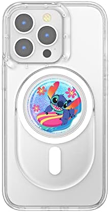 Mag Safe-Compatible Pop Grip with Wireless Charging – Gold Lutz | Enhanced Stability for One-Handed Use, Kickstand Functionality, and Secure Attachment for Ultimate Phone Protection