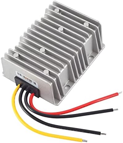 High-Performance Waterproof DC-DC Step Down Converter for Golf Carts – 24 V Power Transformer with 20 A Output (30 V-60 V Input) – Efficient Voltage Regulator Module for Enhanced Reliability and Compatibility with Outdoor Equipment