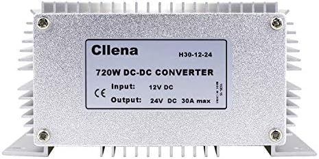 Cllena Advanced Waterproof DC/DC Voltage Boost Converter – Elevate 12 V to 24 V, 10 A, 240 W Power Regulator for Reliable Performance in Any Environment (Input Voltage 10 V-16 V)