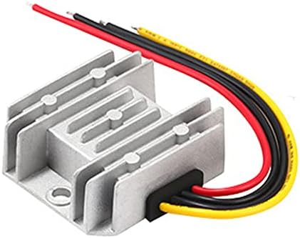 High-Efficiency Waterproof DC 24 V to 12 V Voltage Buck Converter – 20 A, 240 W Transformer for Automotive and Industrial Applications – Reliable Power Module with Enhanced Safety Features and Versatile Compatibility for Golf Carts and Forklifts