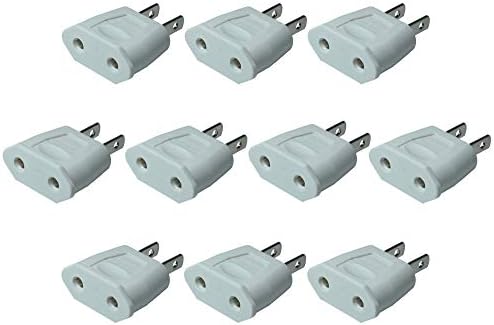 Premium Dual Pack EU to US Travel Adapter – High-Speed Power Plug Converter for Effortless European to American Device Compatibility, Lightweight and Portable Design Perfect for Travelers and Everyday Use