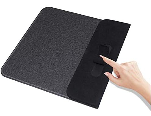 Innovative Qi-Certified Wireless Charging Mouse Pad – 15 W Fast Charger for i Phone & Samsung – Elevate Your Workspace with Non-Slip Design & Enhanced Device Compatibility – Essential Desk Accessory for Seamless Charging & Precision Tracking