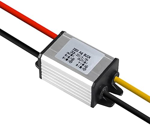 Advanced Waterproof DC Step-Down Converter Module – Seamlessly Converts 8-40 V Input to 3-24 V Output for Reliable 3 A Power Supply in Automotive Applications – Exceptional Voltage Regulation for Optimal Performance of Car and Truck Accessories