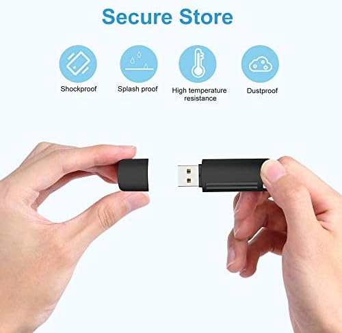 KEXIN 64 GB USB Flash Drive Pack – 10 Durable USB 2.0 Thumb Drives for Effortless Data Storage and Transfer – Perfect for Professionals and Students on the Go