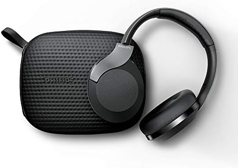 Philips Audio Performance TAPH805 BK Wireless Over-Ear Headphones with Advanced Active Noise Cancelling and Google Assistant – Ultimate Comfort and Unrivaled Sound Quality for Audiophiles and Everyday Listeners