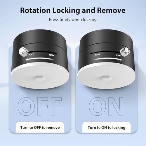 CreaDream Vacuum Magnetic Suction Car Phone Holder, 2025 Upgraded Foldable Suction Cup Phone Mount Stand with 360° Rotation, Car Accessories for All Smartphones, for Shower/Car/Mirror/Smooth Surface – Enhanced Compatibility and Speed