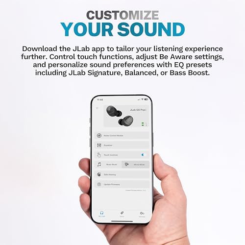 JLab Go Air Pop True Wireless Bluetooth Earbuds – Teal | IPX4 Sweat-Resistant for Active Lifestyles | Dual Connect Technology for Independent Listening | Bluetooth 5 for Effortless Pairing | Customizable Audio with 3 EQ Settings: Signature, Balanced, Bass Boost | Ultimate Comfort & Durability for On-the-Go Enthusiasts