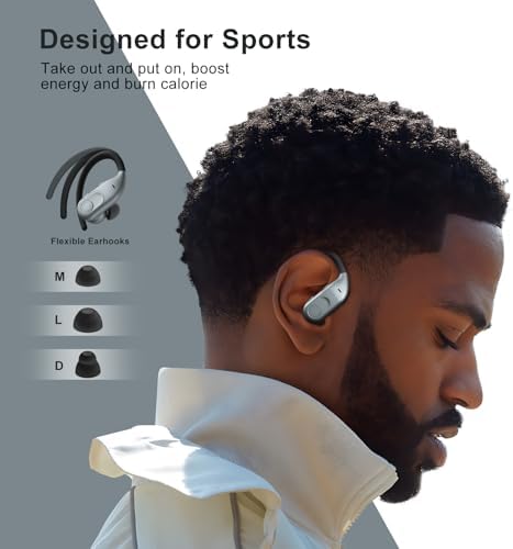 Ultra-Long Playtime Wireless Earbuds with Hi-Fi Sound Quality – 130 Hours Battery Life & 2500 m Ah Charging Case, Waterproof Design for Sports & Gaming, LED Display for Easy Battery Monitoring, Enhanced Bluetooth Compatibility for Seamless Connectivity