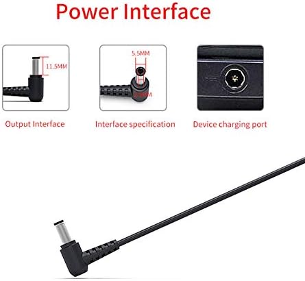 Delippo 150 W High-Speed Laptop Charger for Asus G53 & G74 Series – Enhanced Compatibility with Advanced Safety Features and LED Indicator for Optimal Performance – Reliable Replacement Power Adapter for Efficient Charging and Longevity