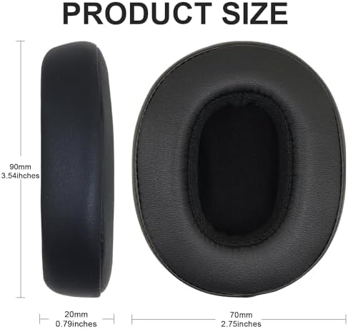 Ultimate Cooling Gel Ear Pad Replacement for Skullcandy Venue Wireless ANC, Crusher Series & Hesh ANC – Superior Comfort Headphone Cushions for Enhanced Noise Isolation & Immersive Audio Experience – Essential Accessories for Audiophiles and Music Lovers