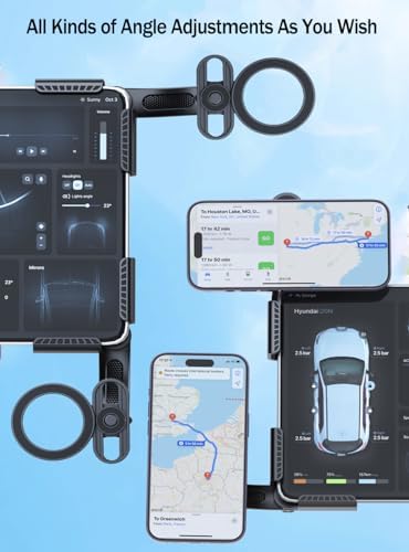 Mag Safe Tesla Phone Holder: Premium Magnetic Mount for Model 3 & Model Y – Secure Grip, Universal Compatibility, and Effortless Hands-Free Access for All Smartphones