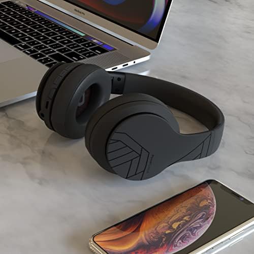 Discover the Ultimate Wireless Over-Ear Bluetooth Headphones with 50-Hour Playtime – Immerse Yourself in Hi-Fi Sound and Rich Deep Bass, Perfect for On-the-Go Music Lovers, Lightweight and Foldable for Easy Travel, Seamless Compatibility with Smartphones and PCs