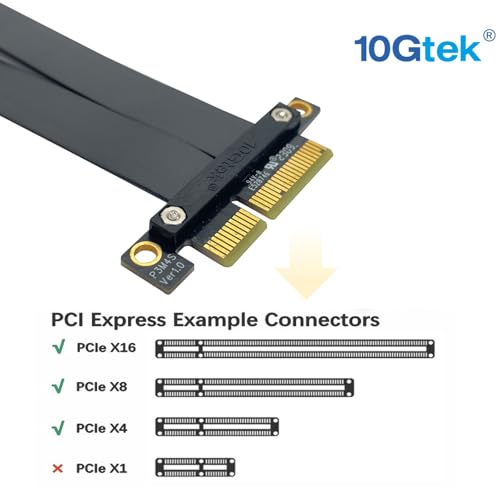 Maximize Your System’s Efficiency with the 10 Gtek M.2 NVMe SSD Extension Cable – 200 mm PCIe 3.0 x4 Adapter for Optimal Data Transfer and Enhanced Compatibility – Durable, High-Performance Accessory for Fast File Transfers and Improved Thermal Management