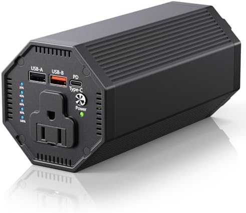 High-Capacity 65 W AC Outlet Laptop Power Bank – 27000 m Ah Portable Charger for Travel, Outdoor Adventures, and Emergency Power Needs – Versatile Fast Charging Solution with Multiple Ports and Safety Features