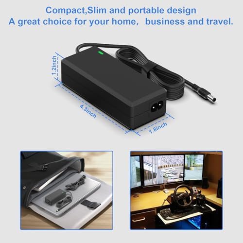 Unleash Your Racing Potential with the Ultimate 24 V Power Supply Adapter for Logitech G-Series Wheels – Seamless Compatibility with G920, G25, G27, G29, G923, G940 & Driving Force GT for Enhanced PS3 Performance and Unmatched Durability