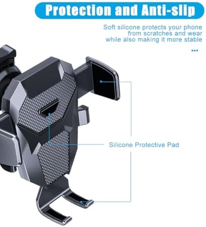 Nissan Altima, Sentra & Rogue Dash Mount Phone Holder – Premium Adjustable Cradle for Smartphones (8-Inch Screen) – Secure, Tool-Free Installation for Enhanced Driving Safety & Convenience (2019-2025)