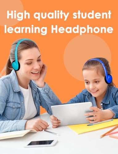 Elevate Classroom Learning with Bulk 30 Pack Kids Headphones – Adjustable Earphones Featuring 3.5 mm Jack for Optimal Audio Clarity – Durable Black Design for Students, Libraries, and Study Sessions – High-Quality Sound for Enhanced Focus and Engagement