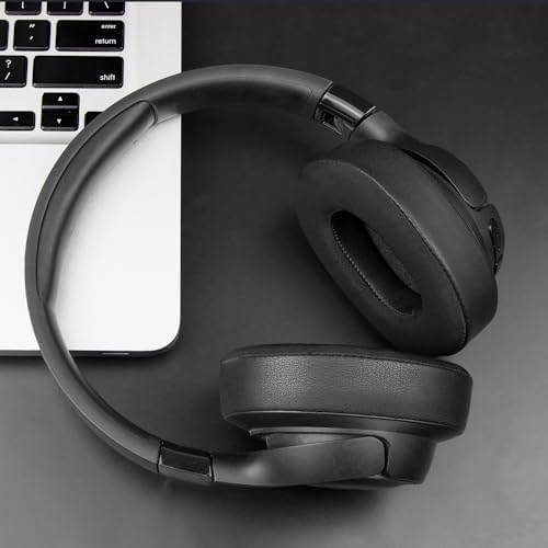 SOULWIT Cooling Gel Earpads for JBL Tune 700 Series – Premium High-Density Foam Replacement Cushions – Ultimate Comfort, Sound Isolation & Breathability – Stylish Black Gold Finish – Perfectly Fits JBL 710 BT, 720 BT, 750 BTNC, 760 NC, 770 NC – Transform Your Listening Experience with Durable, Easy-to-Install Accessories