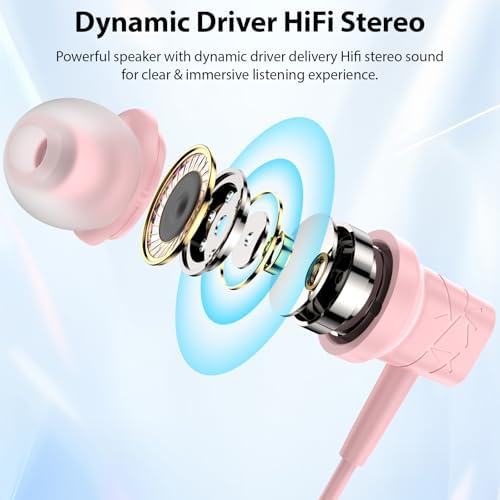 Ultimate USB C Noise-Canceling Earbuds for i Phone 16 & Samsung Galaxy – Ergonomic Magnetic In-Ear Headphones Delivering Superior Sound for Travel, Commutes, and Home – Perfectly Compatible with Latest Android Devices and i OS for All-Day Comfort and Durability