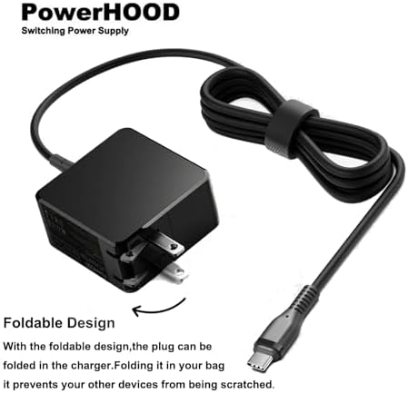 High-Performance 65 W USB-C Power Adapter for Square Terminal Devices | Fast-Charging AC Power Supply for SWD4-01 & SPD2-01 | Unmatched Efficiency and Safety for Continuous Operation
