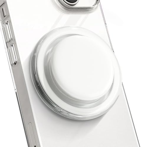 Transform Your Mobile Interaction with the On The Grip Macaron Color Collapsible Phone Grip & Stand – Chic White Round Holder for Optimal Device Control, Universal Compatibility, and Effortless Hands-Free Viewing – Ideal Smartphone Accessory for Secure Handling and Travel-Friendly Design