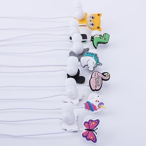 Qear Fun Cartoon Silicone Earbuds for Kids – 12 Playful Designs for School and Play, Lightweight Wired Headphones with Microphone, Durable & Comfortable In-Ear Earbuds Compatible with 3.5 mm Devices – Perfect Gift for Boys and Girls