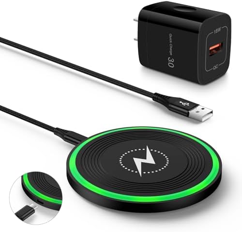 Ultimate Quick Charge 3.0 Fast Charging Kit for Samsung Galaxy & Google Pixel Devices – Includes Wall & Car Charger with 2 Durable 6 ft Nylon Type C Cables – Rapid Power Solution for S24, A14, A54, Pixel 8, and More – Maximize Efficiency & Stay Connected on the Go