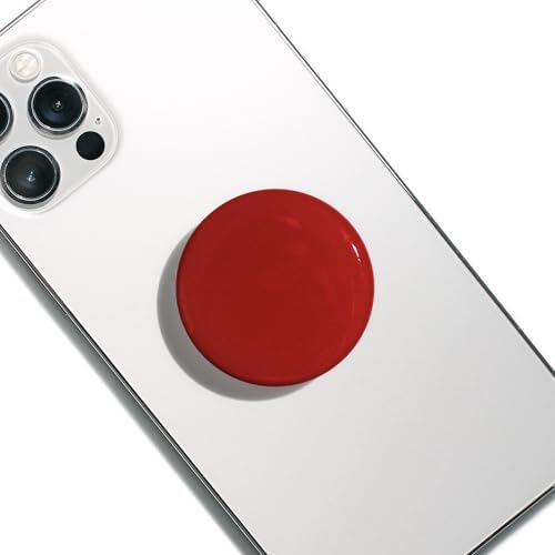 Transform Your Mobile Interaction with the On The Grip Macaron Color Collapsible Phone Grip & Stand – Chic White Round Holder for Optimal Device Control, Universal Compatibility, and Effortless Hands-Free Viewing – Ideal Smartphone Accessory for Secure Handling and Travel-Friendly Design