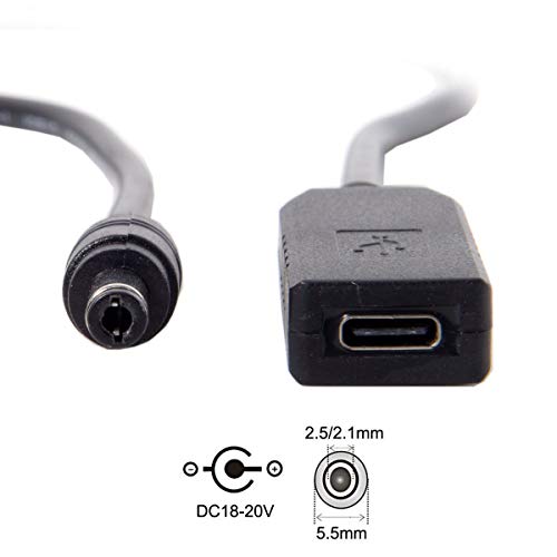 Chenyang CY USB C to Rectangle Power Cable for Lenovo Think Pad X1 – 65 W PD Emulator Trigger Charge Cable for Rapid Connectivity and Enhanced Durability – Ideal Accessory for Professionals on the Move