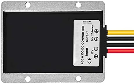 High-Efficiency DC/DC Voltage Booster – Transform 12 V to 48 V for Automotive and Marine Use, 5 A 240 W Power Supply Module, Compact Voltage Regulator with Overcurrent Protection for Enhanced Electrical Systems in Cars, Boats, and Trucks