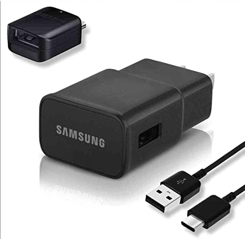 Ultra-Fast USB Type C Charger with 4 FT Cable & OTG Adapter for Samsung Galaxy Devices – Rapid Charging & Seamless Connectivity for S8, S9, S10, Note Series, and More – Premium Durability & Enhanced Compatibility for On-the-Go Users
