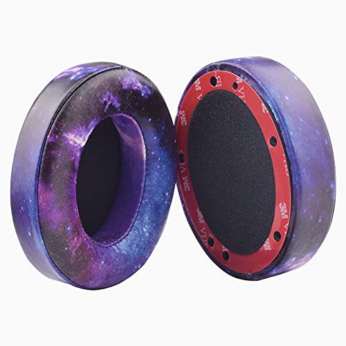 Elevate Your Audio Experience: Sqrmekoko Studio 3 rd Generation Memory Foam Ear Pads for Beats Studio 2.0 – Star Galaxy Design, Enhanced Comfort, and Superior Noise Isolation for Wired & Wireless Over-Ear Headphones
