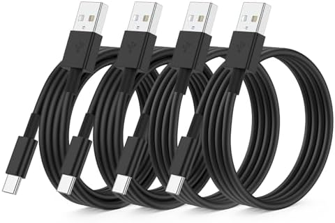 Car Carplay Cable for iPhone 15/16 Car Charger Cable,4Pack USB A to USB C for Carplay USB C Cord,iPhone 16/15/Plus/Pro Max,iPad Pro 12.9/11,Air 5th/4th Gen,Mini 6th Gen/Car Charging Cable 3FT – Enhanced Compatibility and Speed