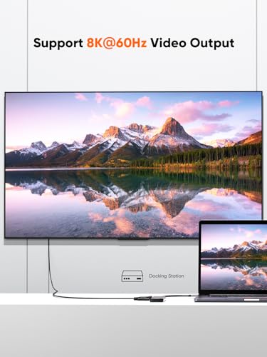 CableCreation Short USB4 Cable 0.5FT, 40Gbps, 240W, 8K@60Hz, Compatible with Thunderbolt 3, Thunderbolt 4 and USB-C, 2Pack – Enhanced Compatibility and Speed