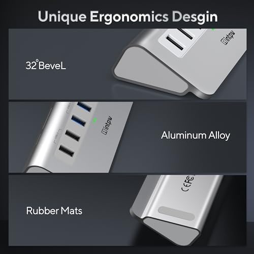 Transform Your Digital Workspace with a Multifunctional 9-in-1 USB-C Docking Station – 4 K HDMI for Crystal-Clear Displays, 100 W PD Fast Charging, and High-Speed Data Transfer (5 Gbps) – Includes 3 Type-A/C Ports, 2 Type-A 2.0 Ports, and SD/TF Card Reader – Premium Aluminum Hub Ideal for Mac Book, i Pad, and i Phone Users – Compact, Stylish, and Perfect for Travel Connectivity!