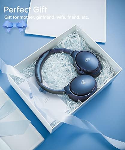 Unleash Your Audio Potential with INFURTURE Wireless Over-Ear Headphones – Advanced Active Noise Cancelling, Deep Bass Bluetooth Sound, 90-Hour Battery Life, Ultra-Low Latency for Gaming, and Luxurious Memory Foam for Ultimate Comfort and Extended Listening Sessions