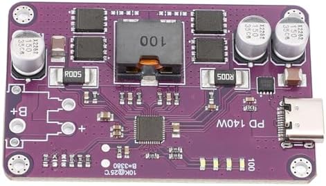 Next-Gen 140 W PD3.1 Power Bank Module – Premium Type C Charging Board with 5 V 3 A & 20 V 5 A Output, Integrated QC2.0/QC3.0 Support for Unmatched Device Compatibility, Efficient Mobile Power Circuit for Rapid Charging Solutions