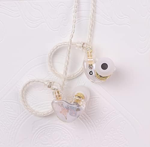 Linsoul TANGZU Wan’er S.G Audiophile In-Ear Earphones – 10 mm Dynamic Driver with PET Diaphragm for Superior Sound Quality, Ergonomic Design for Ultimate Comfort, Detachable 2-Pin OFC Braided Cable, Built-in Mic for Convenient Calls – Stylish Green Finish Perfect for Musicians and DJs